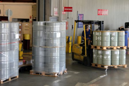 Manutention de produits dangereux sur la zone cargo aérienne