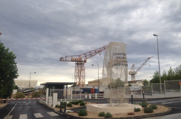 Entrée des chantiers navals, La Ciotat