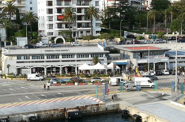Port de Nice: terminal passager, capitainerie , bureau MATHEZ FREIGHT