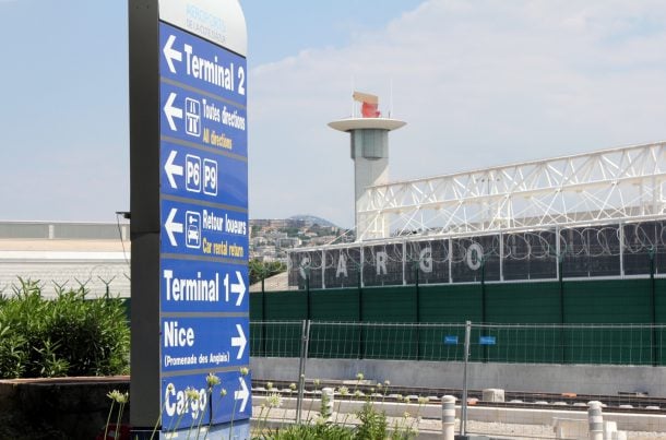 Aéroport Nice Côte d'Azur - zone cargo