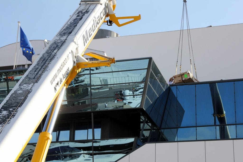 Logistique des expositions – MATHEZ ONSITE LOGISTICS sur TFWA 2018
