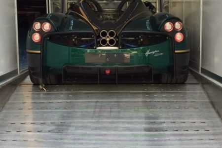 Pagani Huayra Roadster C9R, dédouanée et immatriculée à Monaco par MATHEZ MONACO