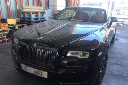 Transport international de véhicules de luxe - Rolls Royce
