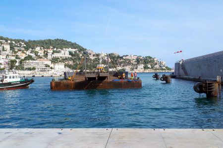 Barge, port de Nice