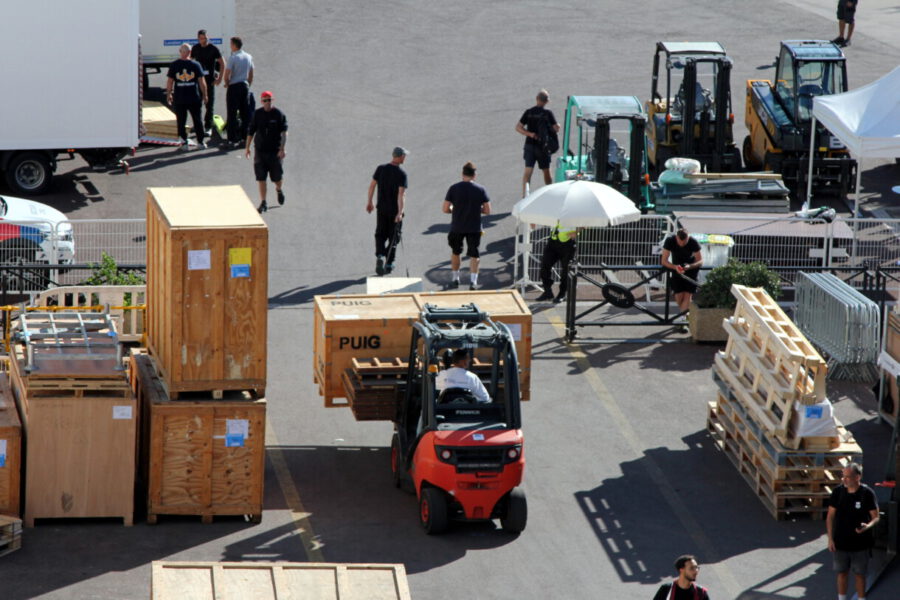 Logistique événementielle TWFA WE&C  - MATHEZ ONSITE LOGISTICS 