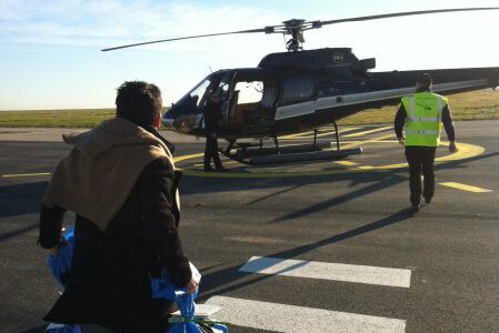 Transport de valeurs par hélicoptère (Courchevel)