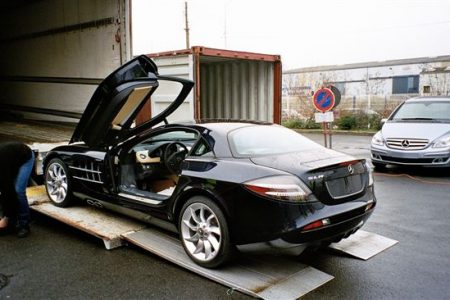 Transport aérien de voitures de luxe - aéroport de Nice