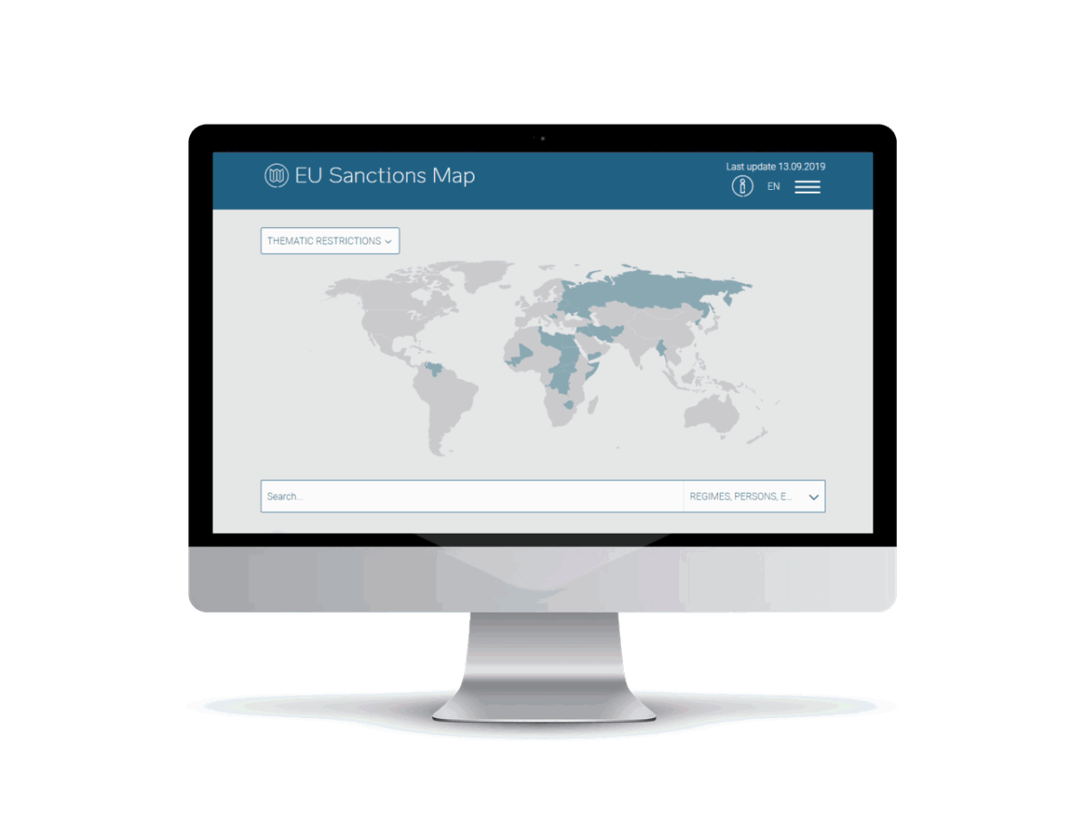 EU Sanctions Map