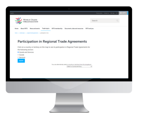 WTO - Participation in Regional Trade Agreements